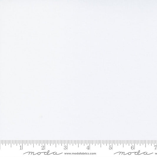 Bella Solids Super White - Moda from Fort Worth Fabric Studio