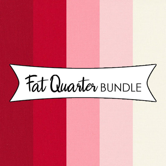 Bella Solids Valentine Colors Fat Quarter Bundle - Moda from Fort Worth Fabric Studio