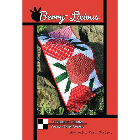 Berry - licious Table Runner Pattern - Villa Rosa Designs from Fort Worth Fabric Studio