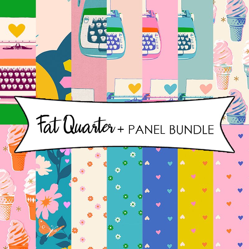 Best Day Ever Fat Quarter + Panel Bundle - Ruby Star Society from Fort Worth Fabric Studio