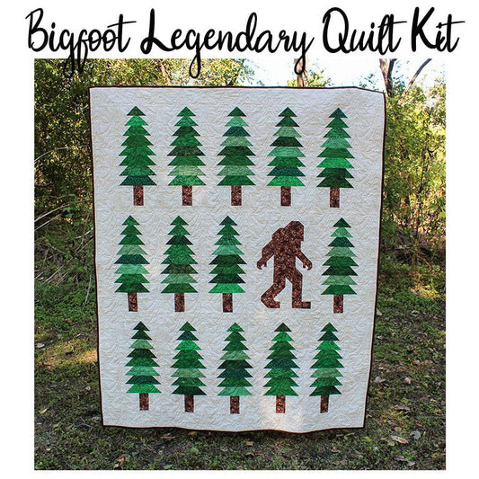 Bigfoot Legendary Quilt Kit from Fort Worth Fabric Studio - Fort Worth Fabric Studio from Fort Worth Fabric Studio