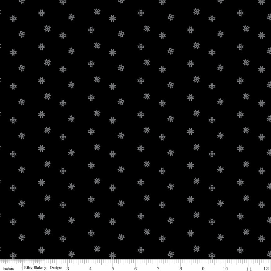 Blackout Ohio Star Black – Remnant 10" × 44"