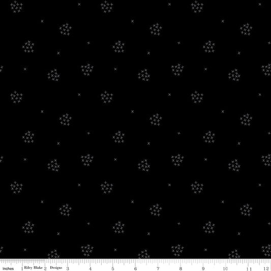 Blackout X's Black - Riley Blake from Fort Worth Fabric Studio