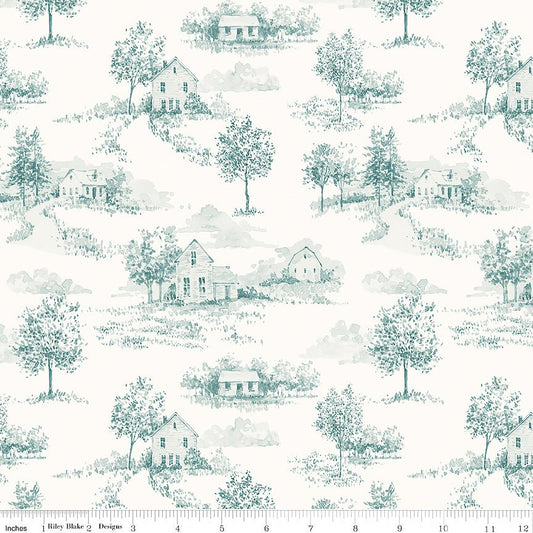 Blissful Moments Toile Dream - Riley Blake from Fort Worth Fabric Studio