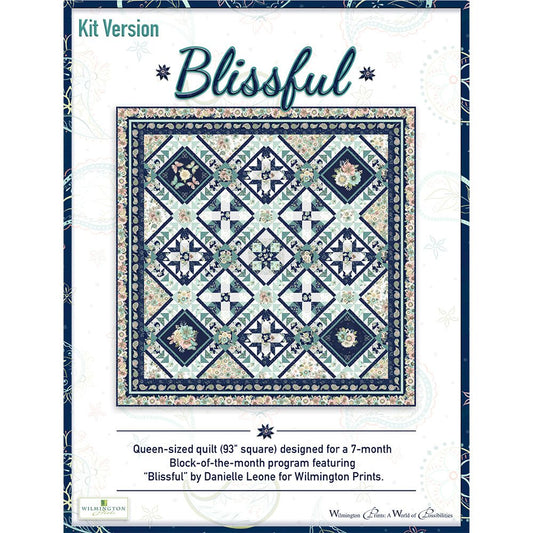 Blissful Quilt Pattern from Wilmington PDF Download - Wilmington Prints from Fort Worth Fabric Studio