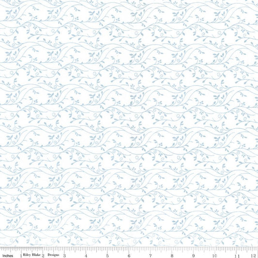 Blooms at Dusk Batiks Vines & Petals Pearl River - Riley Blake from Fort Worth Fabric Studio