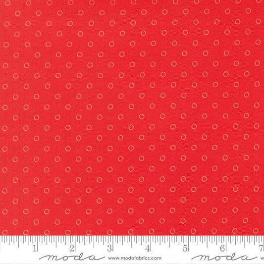 Bloomsberry Favorite Dots Red - Moda from Fort Worth Fabric Studio