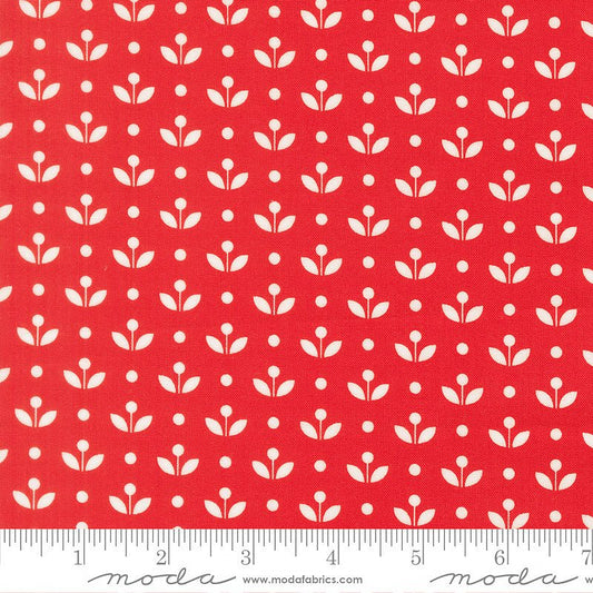 Bloomsberry Mayfair Ditsy Red - Moda from Fort Worth Fabric Studio
