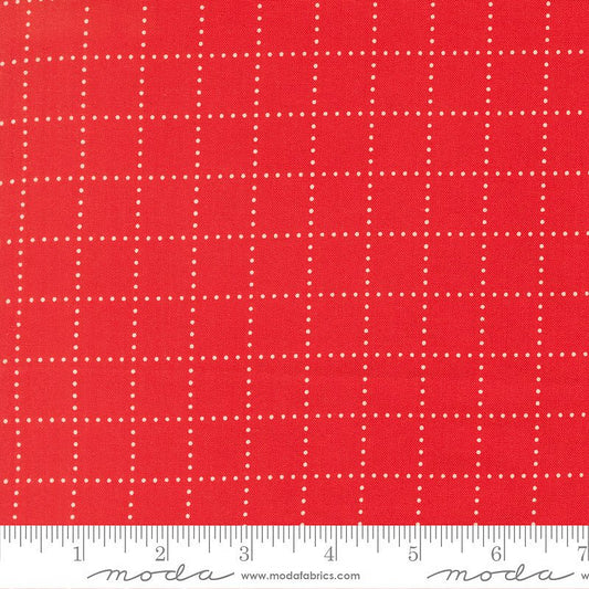 Bloomsberry Stroll Checks & Plaid Red - Moda from Fort Worth Fabric Studio