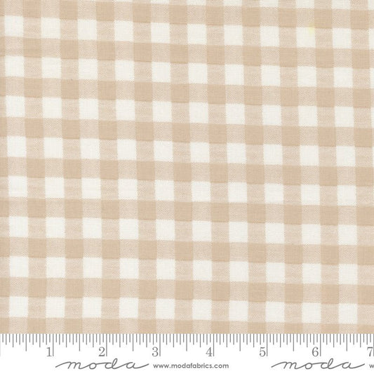 Blossom Jubilee Checks & Plaids Stone - Moda from Fort Worth Fabric Studio