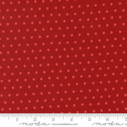 Blossom Jubilee Dots Rose - Moda from Fort Worth Fabric Studio