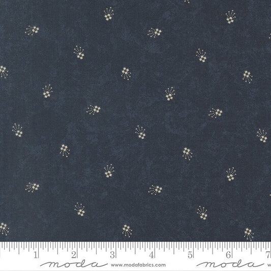 Bluebird's Nest Comets Blue - Moda from Fort Worth Fabric Studio
