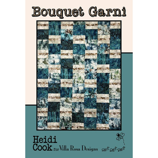 Bouquet Garni Quilt Pattern PDF Download - Villa Rosa Designs from Fort Worth Fabric Studio