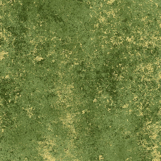 Brilliance Leaf Gold Metallic - Hoffman from Fort Worth Fabric Studio