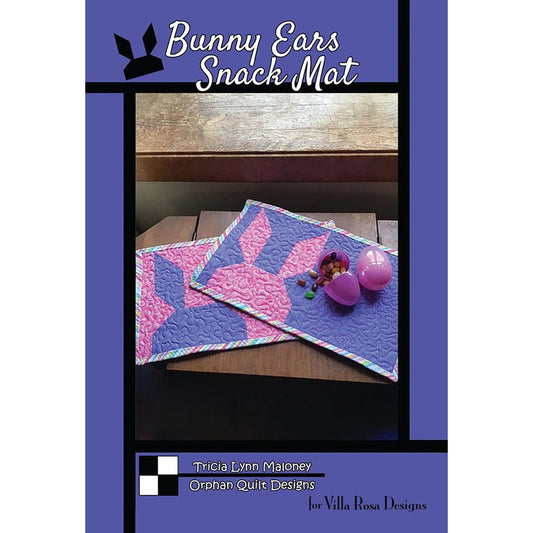 Bunny Ears Snack Mat Pattern - Villa Rosa Designs from Fort Worth Fabric Studio