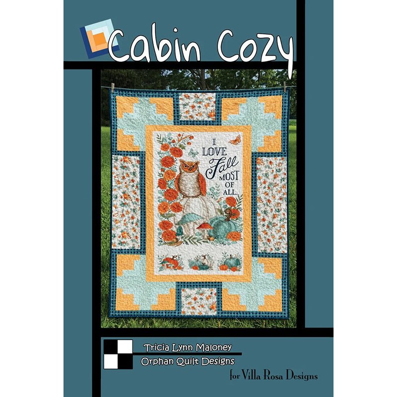 Cabin Cozy Quilt Pattern - Villa Rosa Designs from Fort Worth Fabric Studio