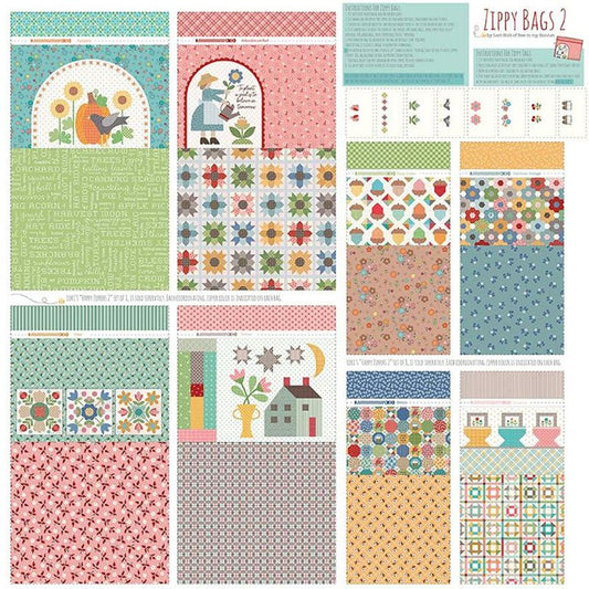 Calico Home Decor Zippy Bags 2 56" Panel - Riley Blake from Fort Worth Fabric Studio