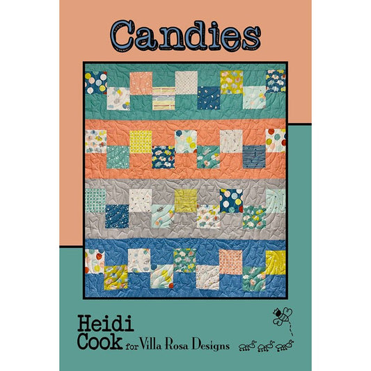Candies Quilt Pattern - Villa Rosa Designs from Fort Worth Fabric Studio