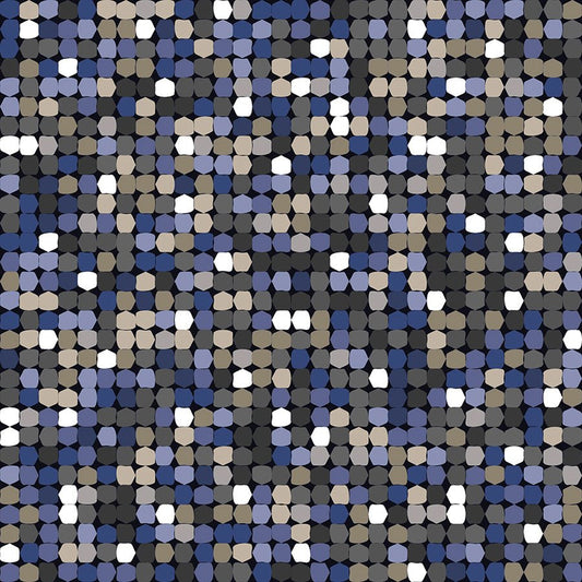 Catch Me If You Can Blizzard Bits Multi - 3 Wishes Fabric from Fort Worth Fabric Studio