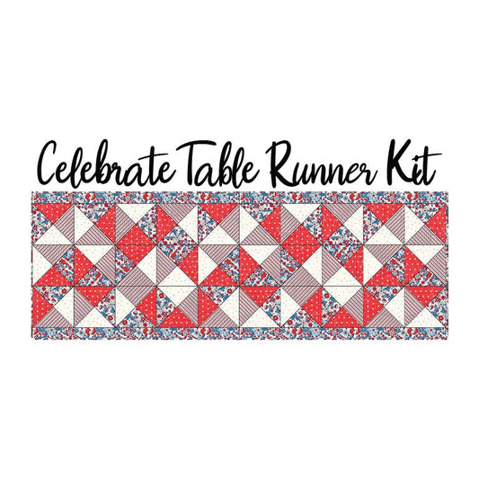 Celebrate Table Runner Kit with Bloomin' Americana from Art Gallery - Art Gallery from Fort Worth Fabric Studio