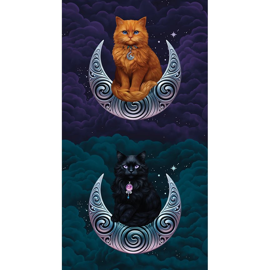 Celtic Cats 24" Panel Multi - Riley Blake from Fort Worth Fabric Studio