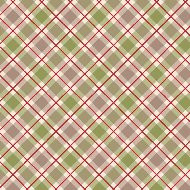 Celtic Christmas Highland Check - Lewis & Irene from Fort Worth Fabric Studio