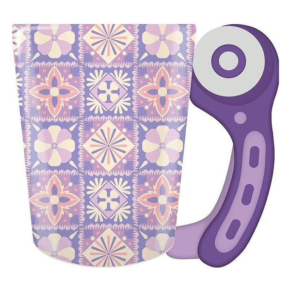 Ceramic Rotary Cutter Mug by Hobby Gift - Hobby Gift from Fort Worth Fabric Studio