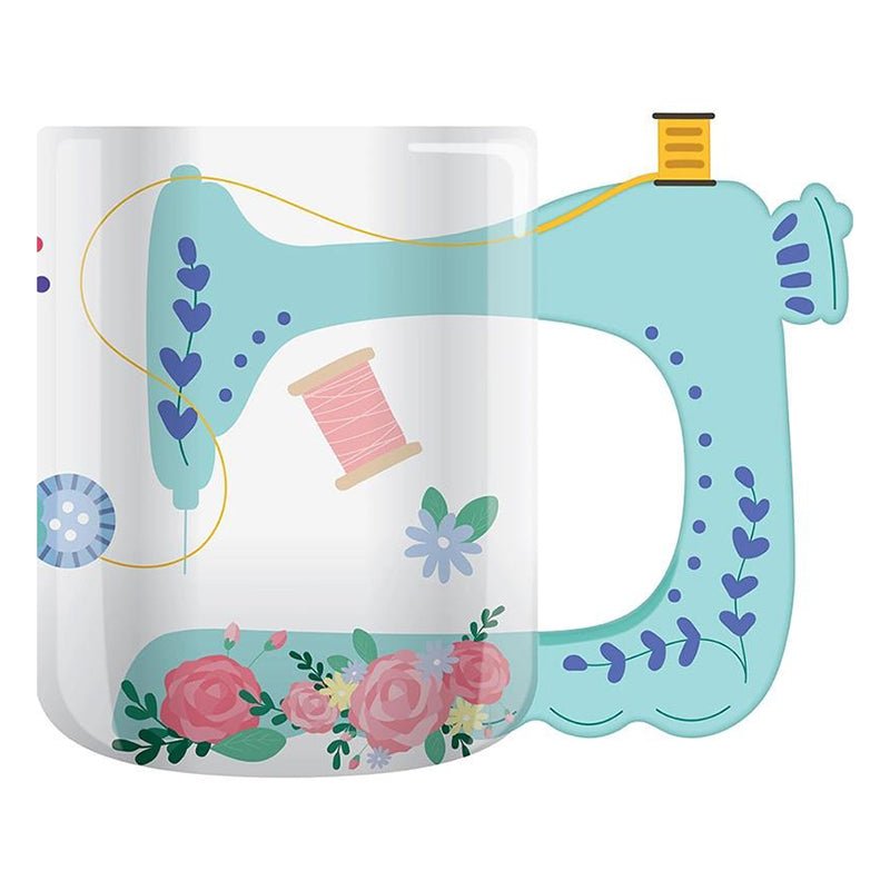 Ceramic Sewing Machine Mug by Hobby Gift - Hobby Gift from Fort Worth Fabric Studio