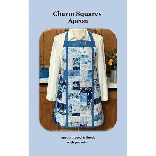 Charm Squares Apron Pattern by J. Minnis Designs - J. Minnis Designs from Fort Worth Fabric Studio