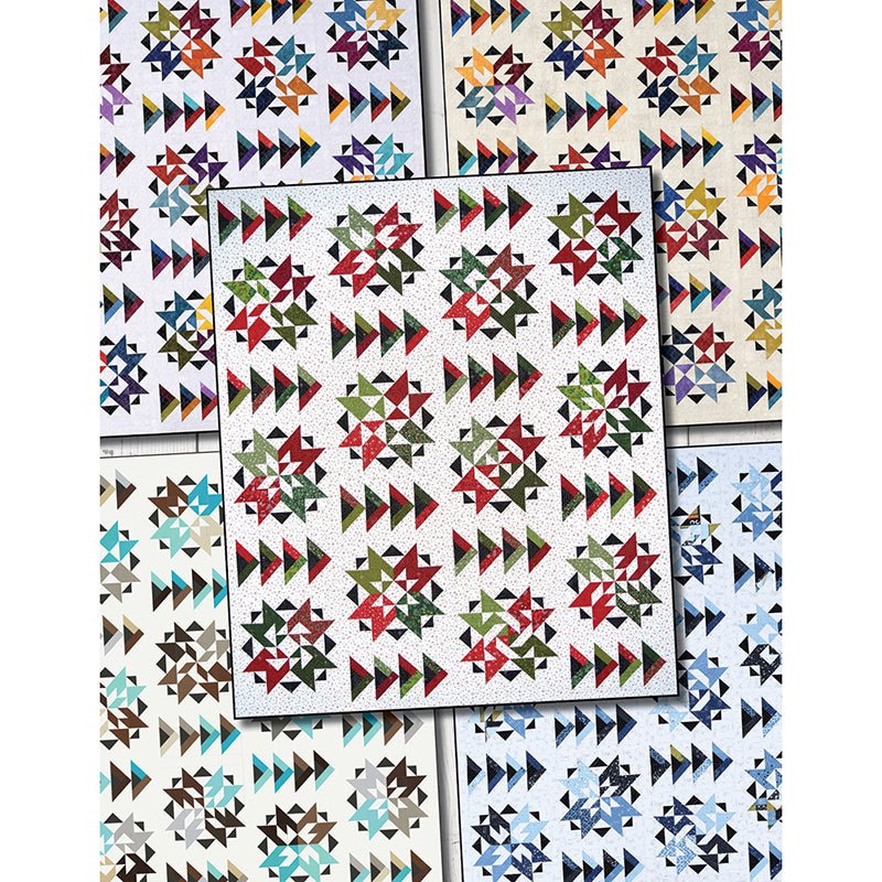 Chatsworth Quilt Pattern Book - Antler Quilt Design from Fort Worth Fabric Studio