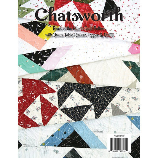 Chatsworth Quilt Pattern Book - Antler Quilt Design from Fort Worth Fabric Studio