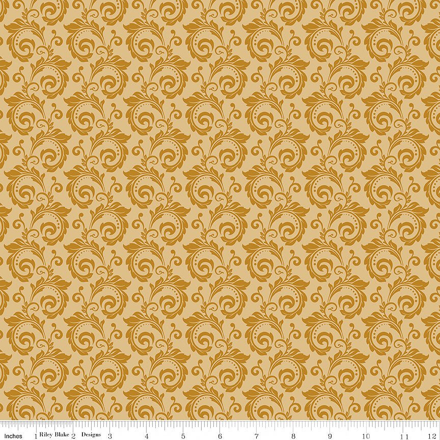 Christmas Greetings Scroll Gold – Remnant 32″ × 44″