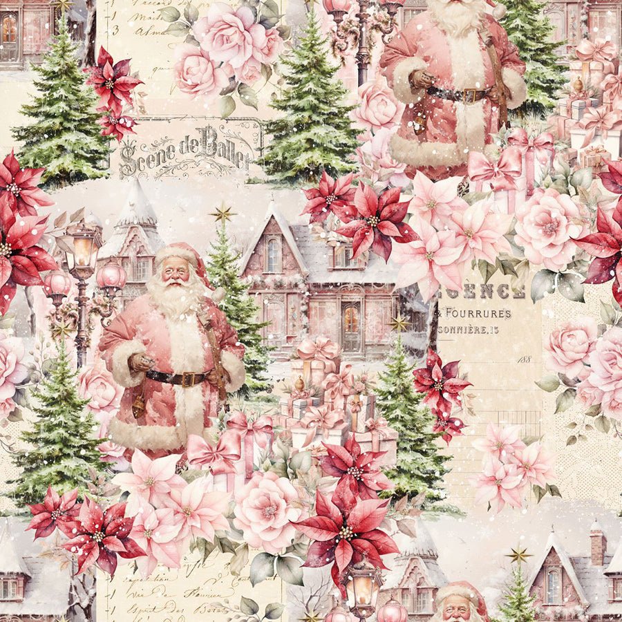 Christmas Magic Scenic Ivory - Blank Quilting from Fort Worth Fabric Studio