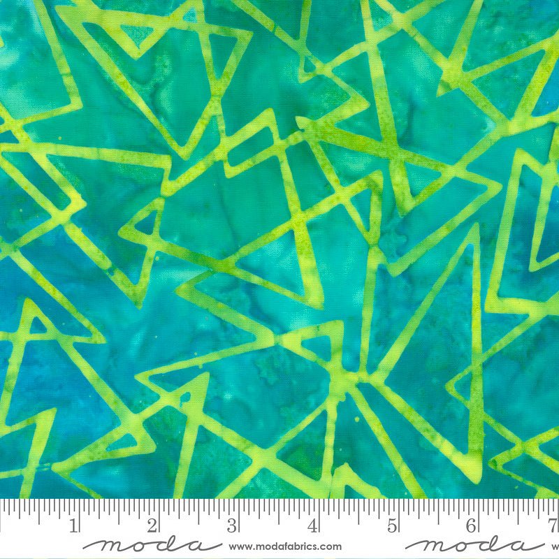 Chroma Batiks Triangle Sea - Moda from Fort Worth Fabric Studio