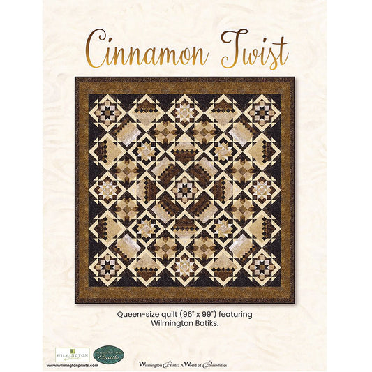 Cinnamon Twist Quilt Pattern from Wilmington PDF Download - Wilmington Prints from Fort Worth Fabric Studio
