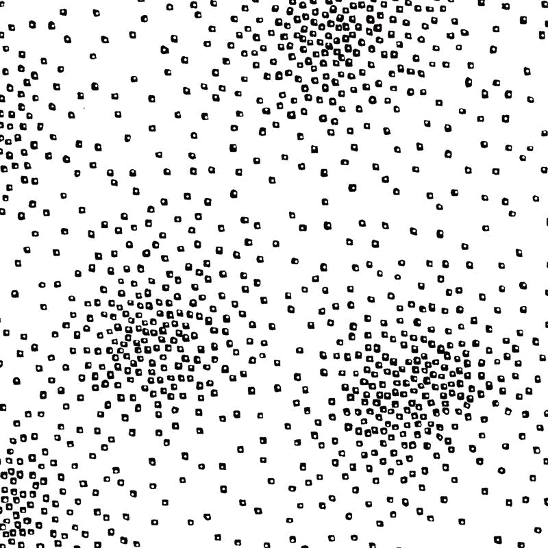 Clothworks Laurel Burch Basic Confetti Dark Black – Remnant 17″ × 44″ - Clothworks from Fort Worth Fabric Studio