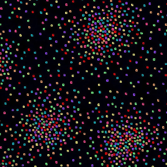Clothworks Laurel Burch Basic Confetti Multicolor 1 Yard Cut - Clothworks from Fort Worth Fabric Studio