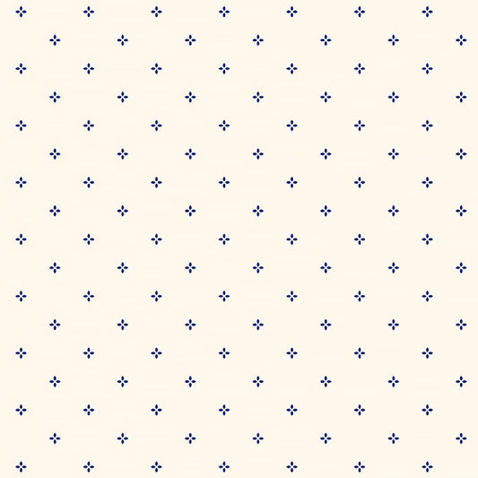 Core Classics Four Points Navy/Ivory - Windham from Fort Worth Fabric Studio