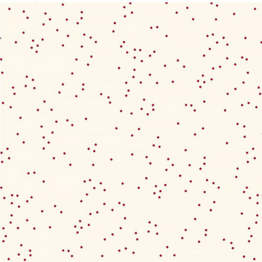 Core Classics Twinkle Star Red/Ivory - Windham from Fort Worth Fabric Studio