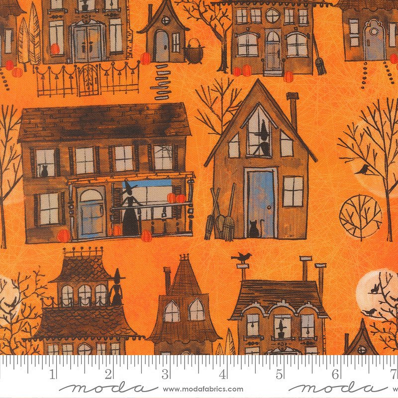 Coven Haunted Houses Pumpkin – Remnant 11″ × 44″