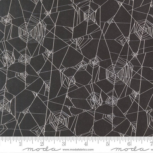 Coven Spider Webs Onyx - Moda from Fort Worth Fabric Studio