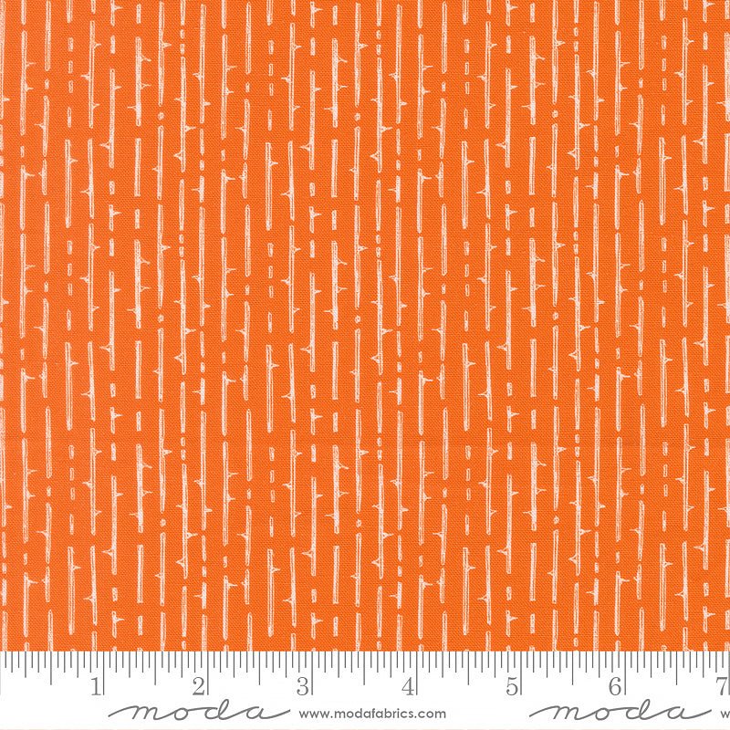 Coven Thorny Stripes Pumpkin Spice – Remnant 9″ × 44″