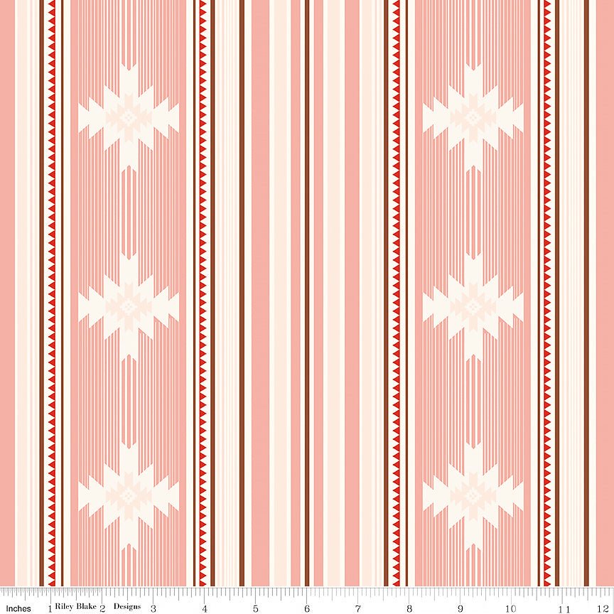 Cowgirl Blanket Pink – Remnant 23" × 44"