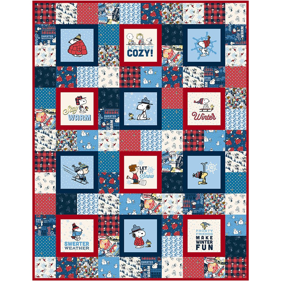 Cozy Up Quilt Pattern by Northcott Studio - Northcott from Fort Worth Fabric Studio