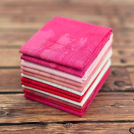 Cupid’s Kiss Mix Fat Quarter Bundle – FWFS Exclusive - Fort Worth Fabric Studio from Fort Worth Fabric Studio