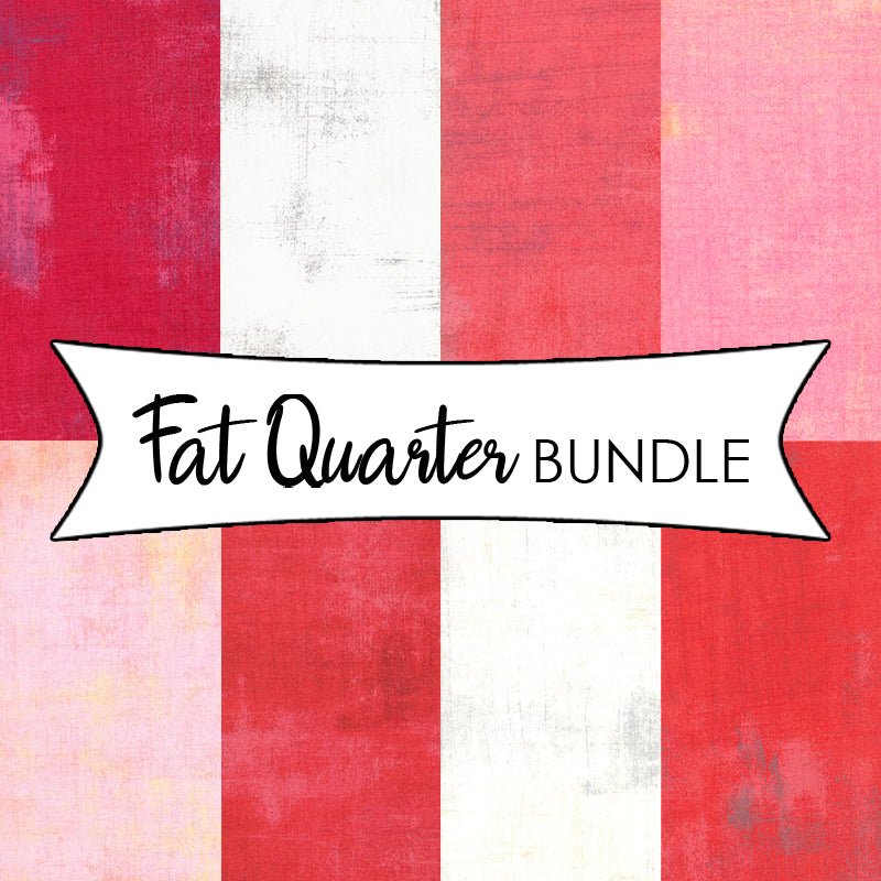 Cupid’s Kiss Mix Fat Quarter Bundle – Moda Grunge Valentine’s Fabric Fat Quarter Bundle by Moda