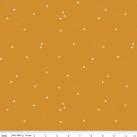 Dainty Daisy Butterscotch - Riley Blake from Fort Worth Fabric Studio