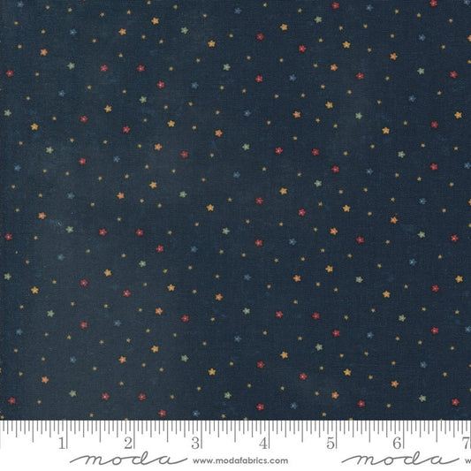Daisy Lane Pebbles Bluebell - Moda from Fort Worth Fabric Studio