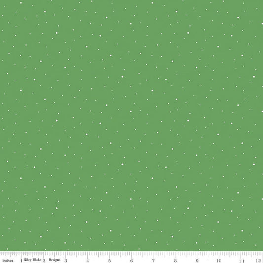 Dapple Dot Clover - Riley Blake from Fort Worth Fabric Studio