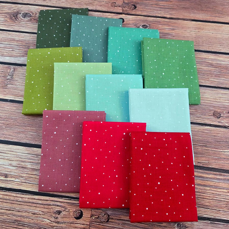 Dapple Dot Fat Quarter Bundle - Riley Blake from Fort Worth Fabric Studio